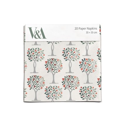 V&A Orchard Napkins Pack of 20 V&A Orchard Napkins Pack of 20