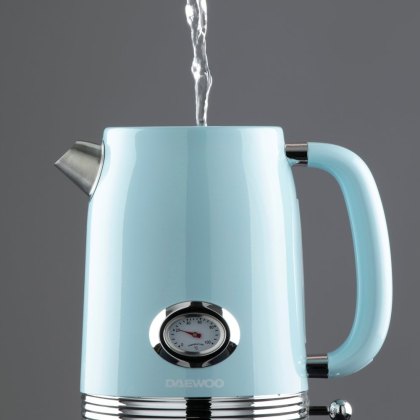Daewoo Denver 1.5L 3kw Kettle Sky Blue