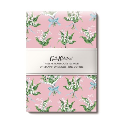 Cath Kidston Set of 3 A6 Notebooks