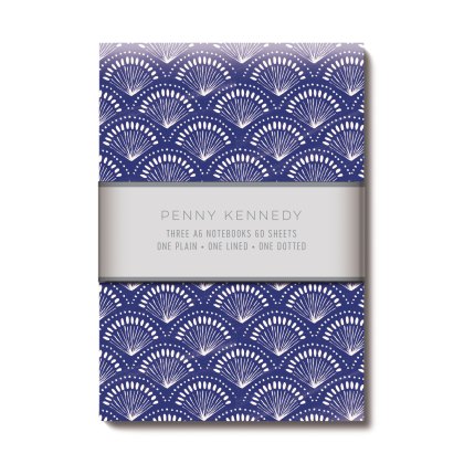 Penny Kennedy Set of 3 A6 Notebooks Penny Kennedy Set of 3 A6 Notebooks