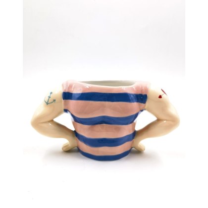 McGowan Rutherford "Hello Sailor" Ceramic Storage Pot McGowan Rutherford "Hello Sailor" Ceramic Storage Pot