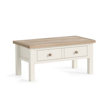 Cottage Collection Coffee Table in Coconut Cottage Collection Coffee Table in Coconut