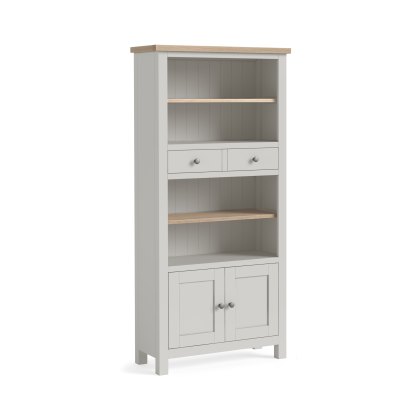 Cottage Collection Display Unit in Grey Cottage Collection Display Unit in Grey