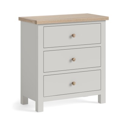 Cottage Collection 3 Drawer Chest in Grey Cottage Collection 3 Drawer Chest in Grey