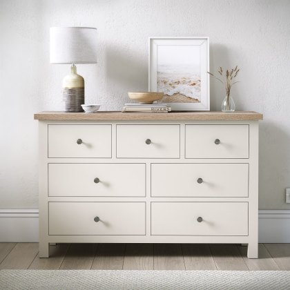 Cottage Collection 3 Over 4 Chest  in Coconut Cottage Collection 3 Over 4 Chest  in Coconut