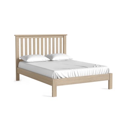 Cottage Collection Slatted Low Foot End Bedframe in Oak Cottage Collection Slatted Low Foot End Bedframe in Oak