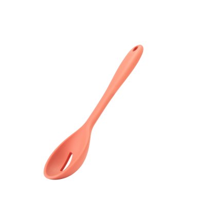 Fusion Twist Coral Slotted Spoon