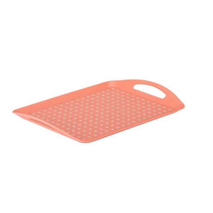 Fusion Twist Coral Non-Slip Tray Fusion Twist Coral Non-Slip Tray