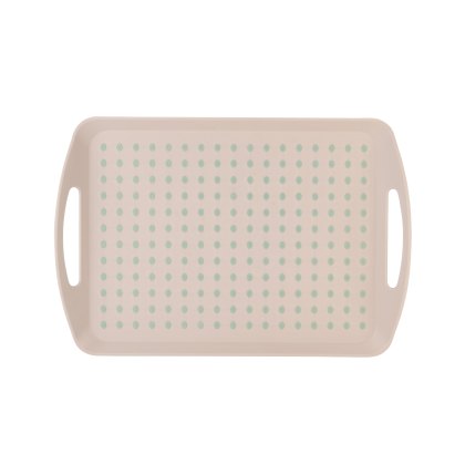 Fusion Twist Grey Non-Slip Tray