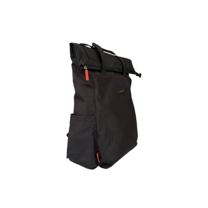 Spirit Clifton Black Roll Top Backpack