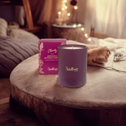 Potters Crouch Wellness Clarity Artemisia Vetiver & Ginger Glass Candle Potters Crouch Wellness Clarity Artemisia Vetiver & Ginger Glass Candle