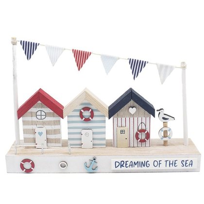Shudehill Love & Affection Dreaming Of The Sea Beach Hut Scene Ornament Shudehill Love & Affection Dreaming Of The Sea Beach Hut Scene Ornament