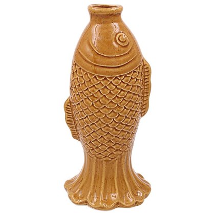 Shudehill Gold Fish Vase