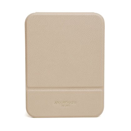 Alice Wheeler Folding Travel Mirror Stone Alice Wheeler Folding Travel Mirror Stone