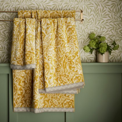 Morris & Co Elmcote Sunflower Towels