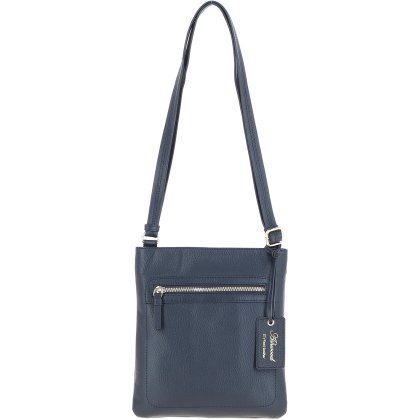 Ashwood Leather Chester Navy Crossbody Bag