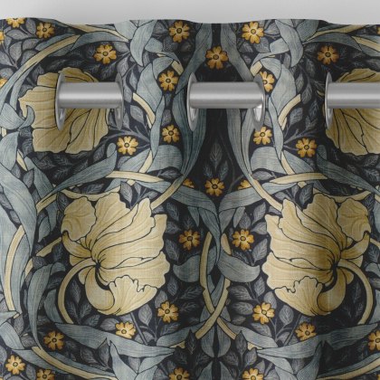 William Morris at Home Pimpernel Indigo Curtains