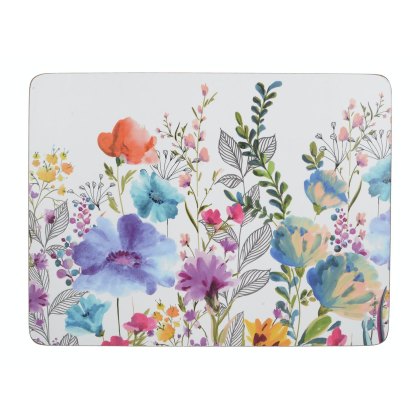 Creative Tops Meadow Floral Set of 4 Placemats
