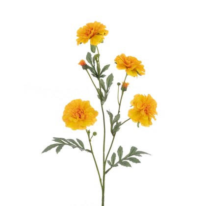 Floralsilk ECO Yellow Marigold Spray Floralsilk ECO Yellow Marigold Spray