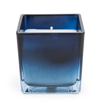 Candlelight Opulence Square Candle Ombre Blue Candlelight Opulence Square Candle Ombre Blue