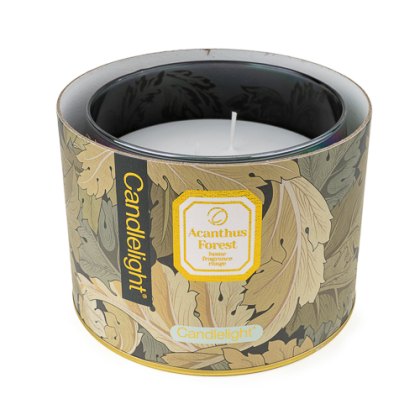 Morris & Co Candle in a tin Acanthus