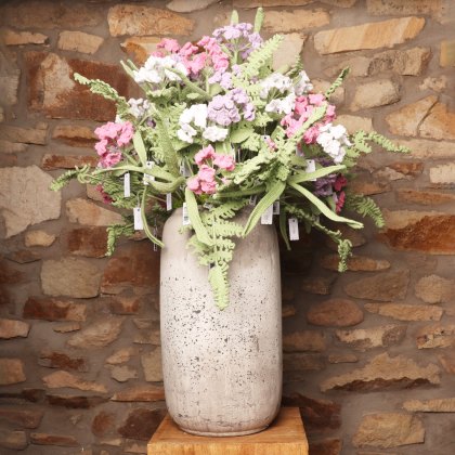 Zelly Crochet Hydrangea Pink