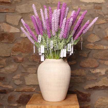 Zelly Crochet Lavender Stem Lilac