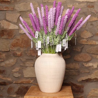 Zelly Crochet Lavender Stem Purple