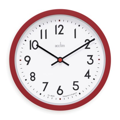 Acctim Elstow Clay 20cm Wall Clock Acctim Elstow Clay 20cm Wall Clock