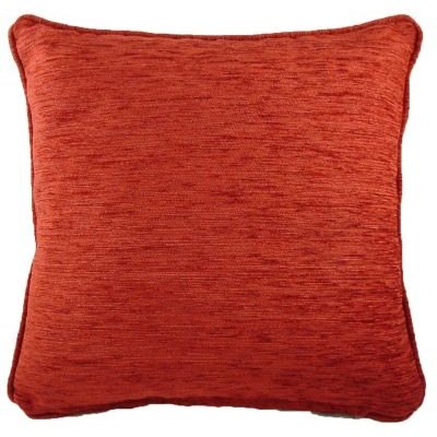 Savannah Complete 43cm (17') Complete Piped Cushion in Terracotta