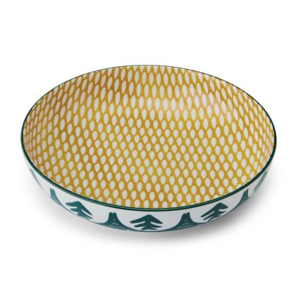Mikasa Green Leafy Pasta Bowl Mikasa Green Leafy Pasta Bowl