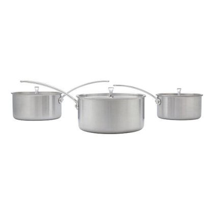 Stellar Eclipse 3 Piece Saucepan Set