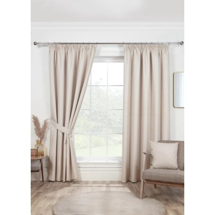 Sundour Eclipse Blackout Curtain Natural Sundour Eclipse Blackout Curtain Natural