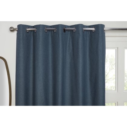 Sundour Cosmos Blackout Curtain Denim