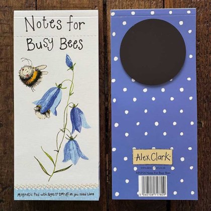 Alex Clark Busy Bees Magnetic Notepad