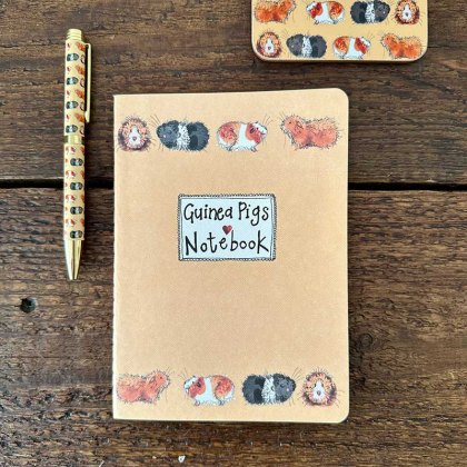 Alex Clark Gorgeous Guinea Pigs Medium Soft Notebook Alex Clark Gorgeous Guinea Pigs Medium Soft Notebook