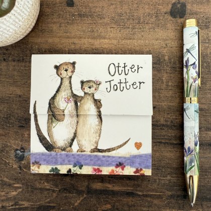 Alex Clark Otter Jotter Mini Magnetic Notepad