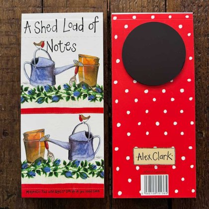 Alex Clark Shed Load Magnetic Notepad