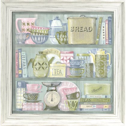 Camelot Shelf Life Framed Print