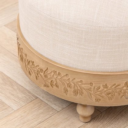 Voyage Maison Mabel Oak Footstool
