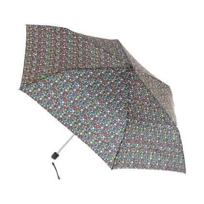 Eco Chic Black Ditsy Mini Umbrella Eco Chic Black Ditsy Mini Umbrella