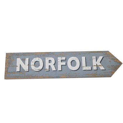 Zippy & George Norfolk Grey Directional Sign Zippy & George Norfolk Grey Directional Sign