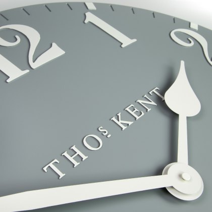 Thomas Kent 20" Arabic Flax Blue Wall Clock