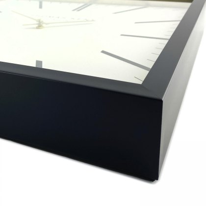 Thomas Kent 16" Garrick White Wall Clock