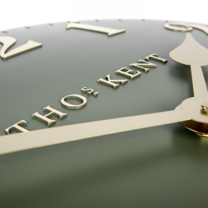 Thomas Kent 20" Arabic Lichen Green Wall Clock