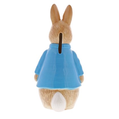 Beatrix Potter Peter Rabbit Sculpted Money Bank
