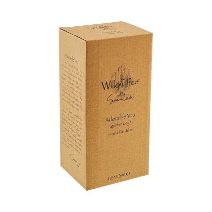 Willowtree Adorable You Golden Dog Figure