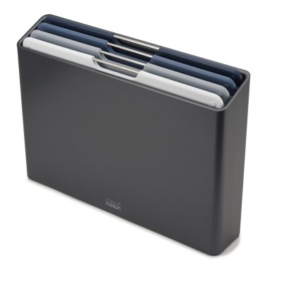 Joseph Joseph Editions 4 Piece Large Graphite Chopping Board Set
