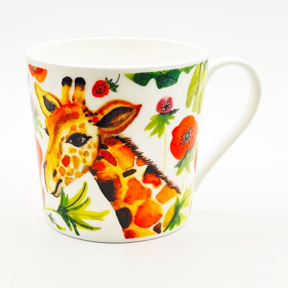 Just Mugs Jungle Fun Giraffe Dorset Mug Just Mugs Jungle Fun Giraffe Dorset Mug