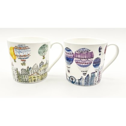 Just Mugs Balloon Race Dorset Mug Just Mugs Balloon Race Dorset Mug